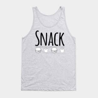 Snack (Cheeseburger & Fries) Tank Top